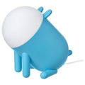 GREJSIMOJS LED table lamp, dimmable/dog blue, 30x18 cm