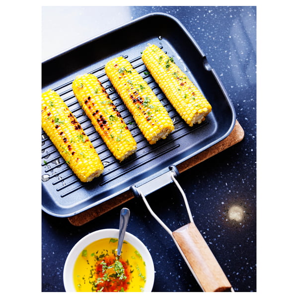 GRILLA grill pan, non-stick coating, 36x26 cm