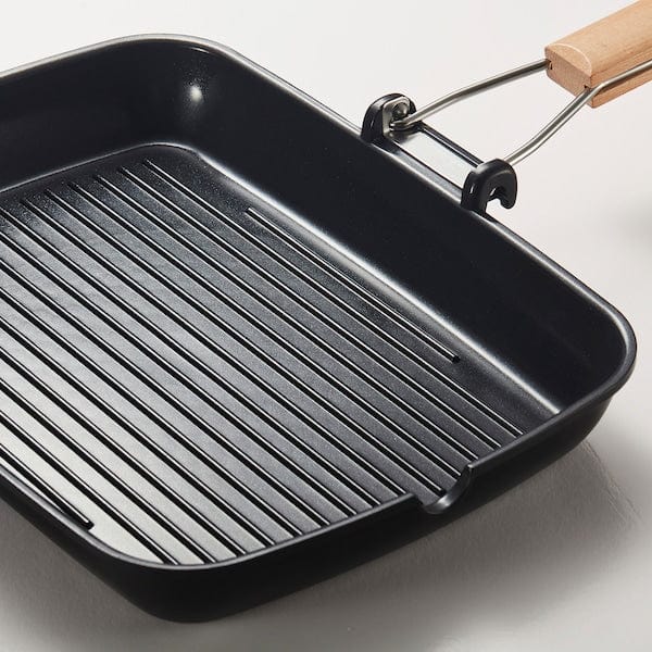 Ikea GRILLA - Steak pan, nonstick coating,36x26 cm