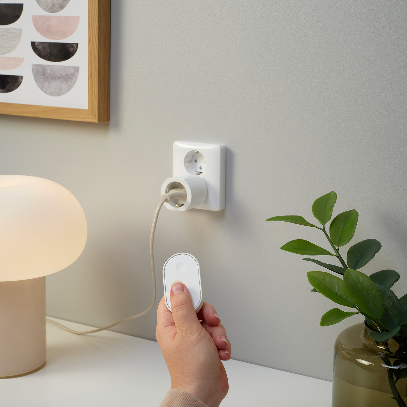 GRILLPLATS plug with remote control, smart