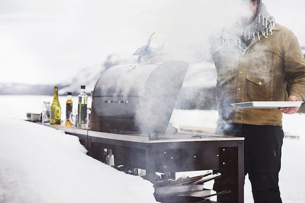 Ikea GRILLSKÄR - Charcoal barbecue, black/stainless steel outdoor