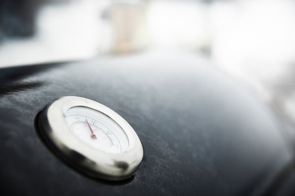 GRILLSKÄR charcoal barbecue, black/stainless steel outdoor, 86x61 cm