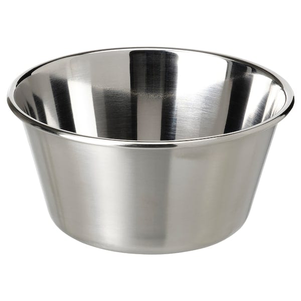 Ikea GRILLTIDER - Bowl, stainless steel, 13 cm