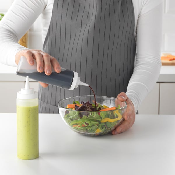 GRILLTIDER - GRILLTIDER Squeeze bottle, plastic/transparent, 330 ml