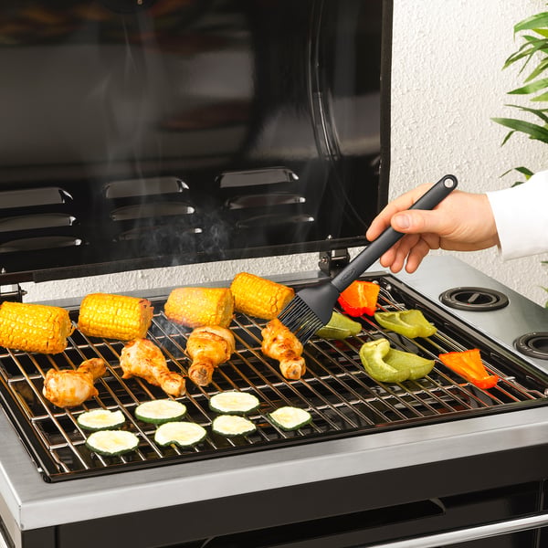 GRILLTIDER barbecue brush, silicone