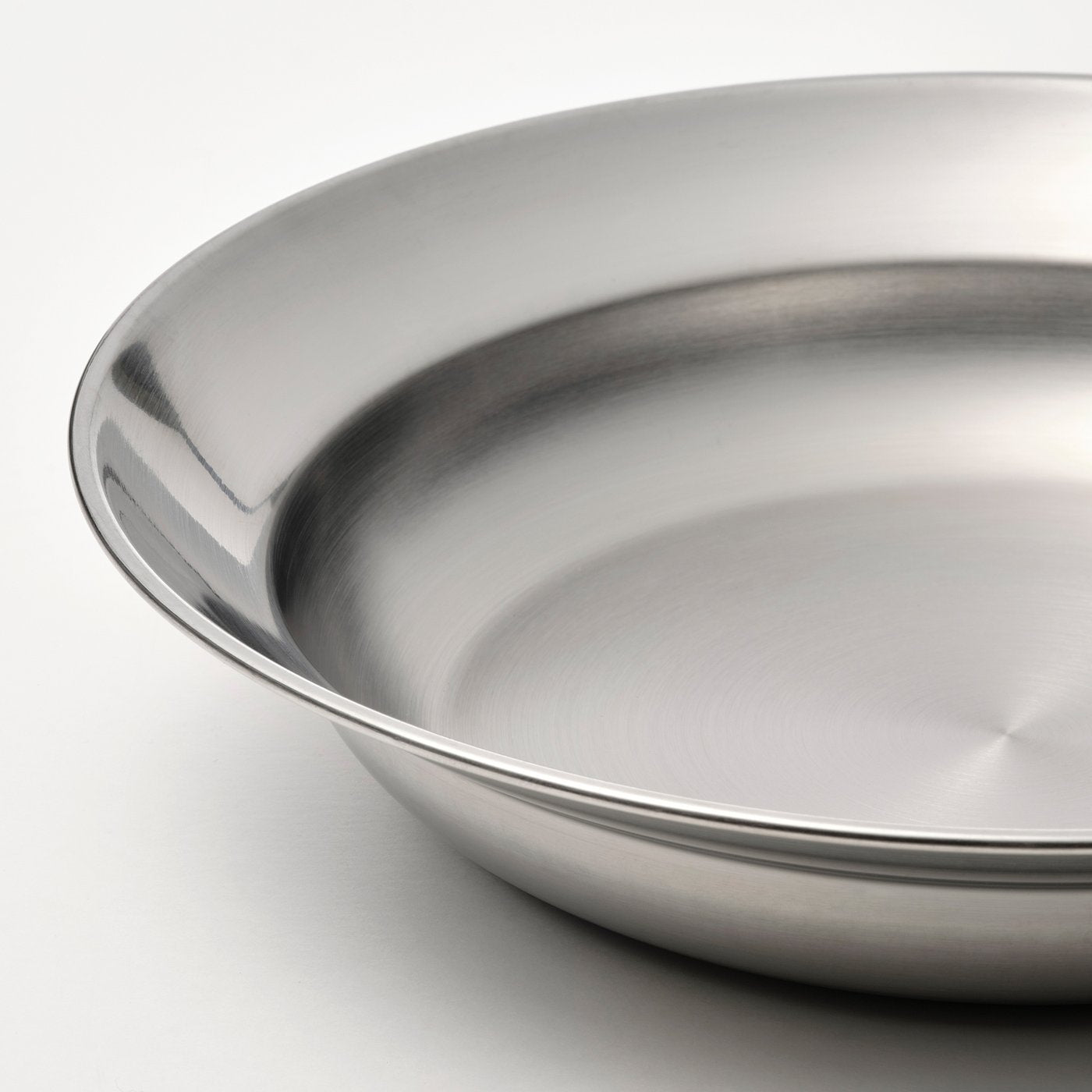 GRILLTIDER deep plate, stainless steel, 21 cm