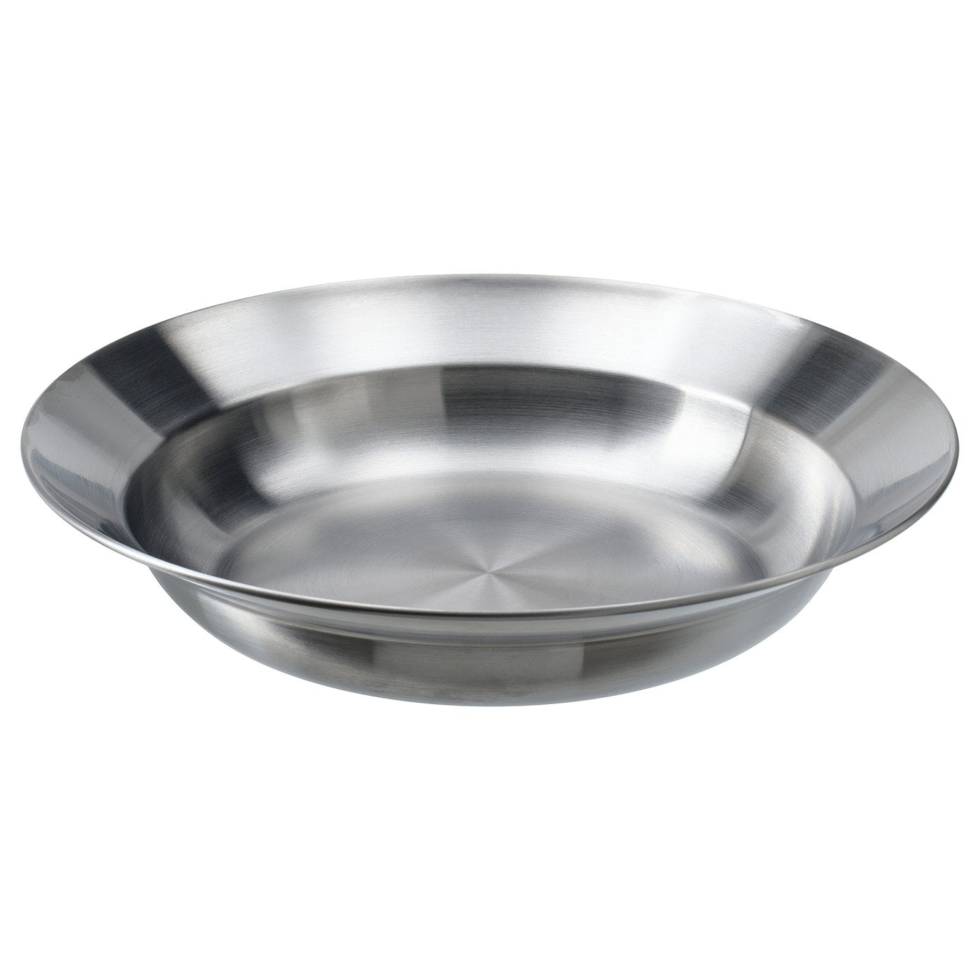 GRILLTIDER deep plate, stainless steel, 21 cm