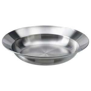 GRILLTIDER deep plate, stainless steel, 21 cm