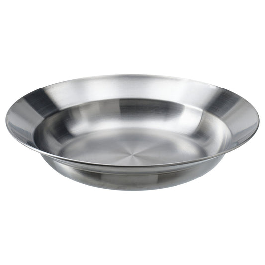 GRILLTIDER deep plate, stainless steel, 21 cm
