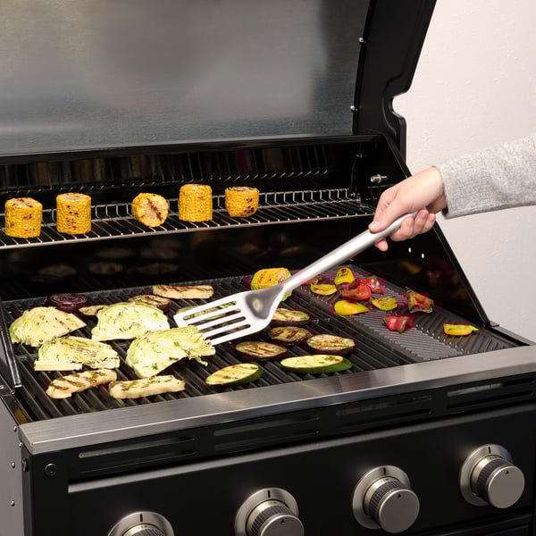 GRILLTIDER - GRILLTIDER 3-piece barbecue tools set, stainless steel