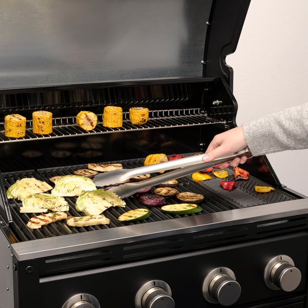 GRILLTIDER - GRILLTIDER 3-piece barbecue tools set, stainless steel