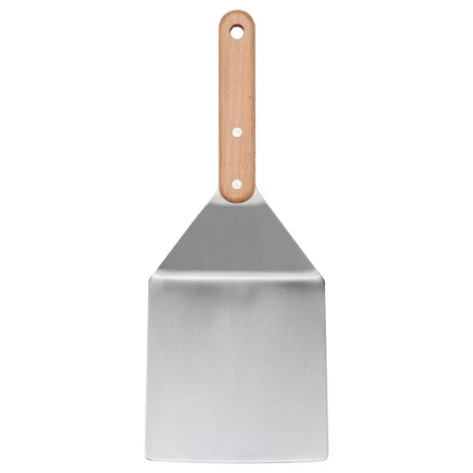 Ikea GRILLTIDER - Hamburger spatula, stainless steel/beech,30 cm