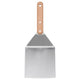 GRILLTIDER hamburger turner, stainless steel/beech, 30x12 cm
