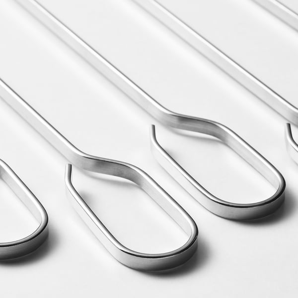GRILLTIDER - GRILLTIDER Skewer, stainless steel, 31 cm