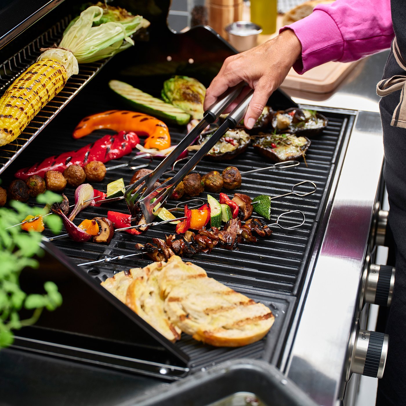 GRILLTIDER skewer, stainless steel, 31 cm, 6 pack