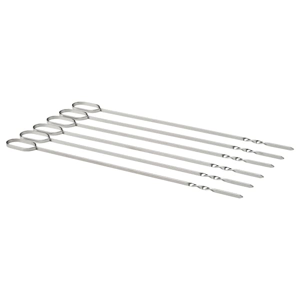 Ikea GRILLTIDER - Skewer, stainless steel,31 cm