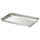 GRILLTIDER serving tray, stainless steel, 30x20 cm