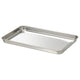 GRILLTIDER serving tray, stainless steel, 30x20 cm