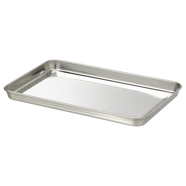 GRILLTIDER - Tray, stainless steel,30x20 cm