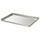 GRILLTIDER serving tray, stainless steel, 40x30 cm