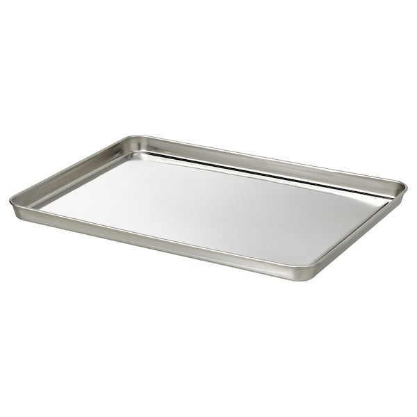 GRILLTIDER - Tray, stainless steel,40x30 cm