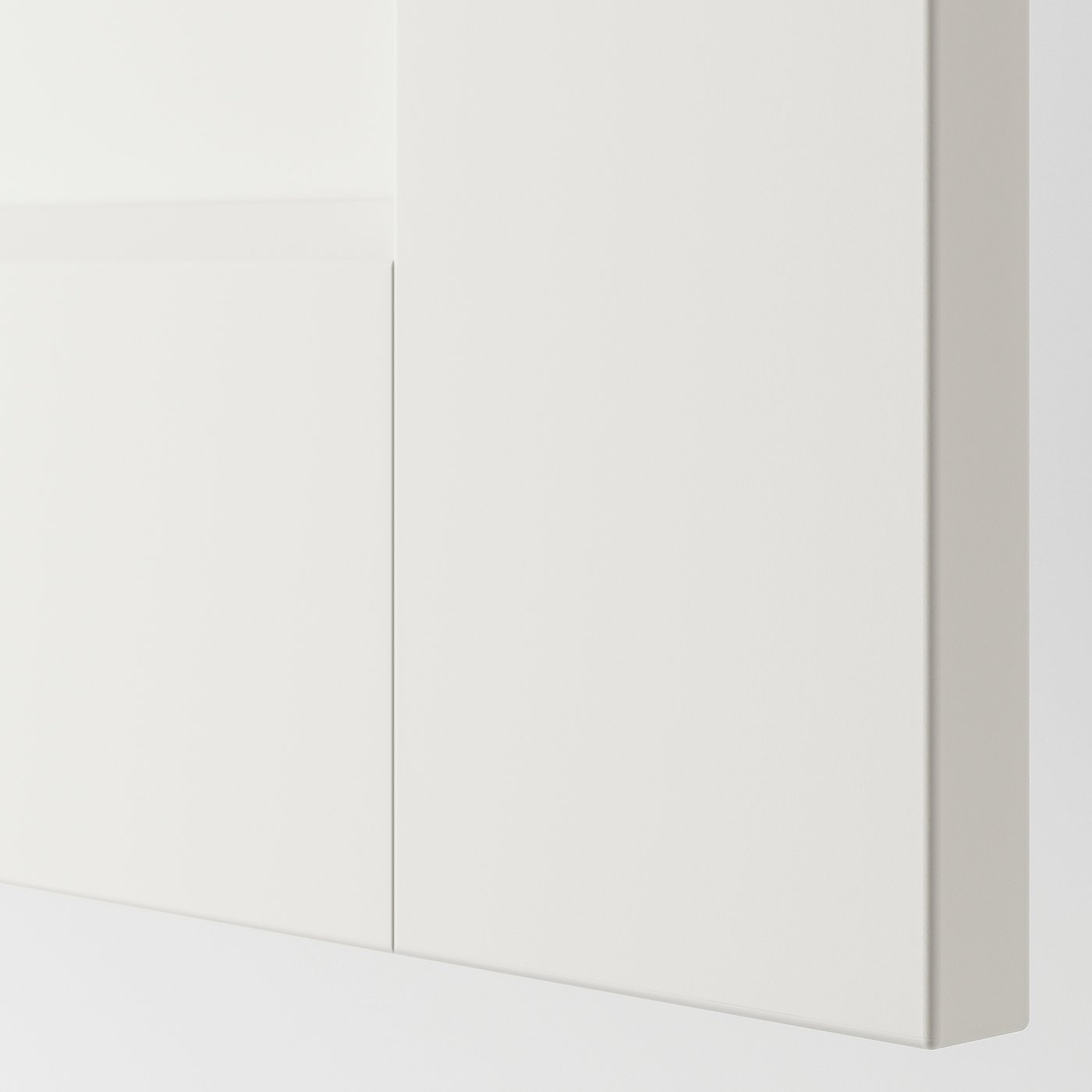 GRIMO Pair of Sliding Doors, White, 150×236 cm