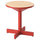 GRIMSARBO - GRIMSARBO Side table, pine plywood/bright red