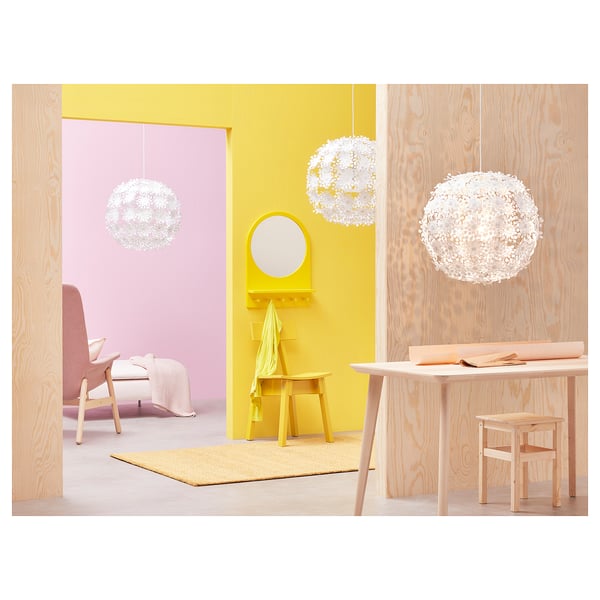 GRIMSÅS - GRIMSÅS Pendant lamp, white, 55 cm