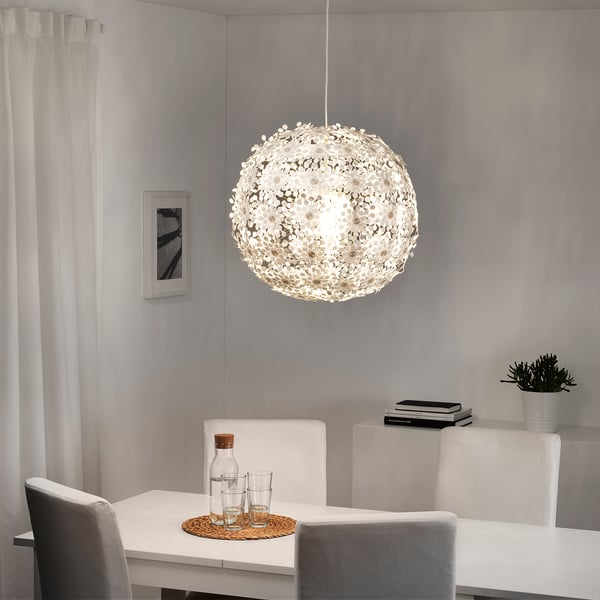 GRIMSÅS - GRIMSÅS Pendant lamp, white, 55 cm