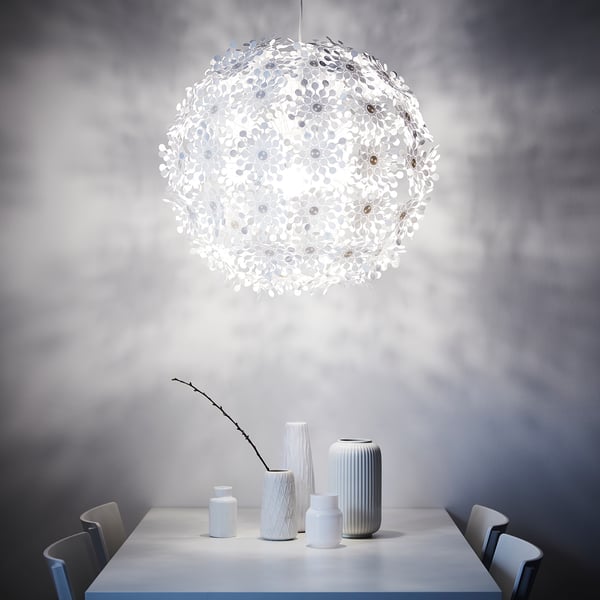 GRIMSÅS - GRIMSÅS Pendant lamp, white, 55 cm