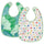 GRÖNFINK bib, green, 38.5x27.5 cm, 2 pack