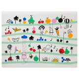 GRÖNFINK place mat, multicolour, 30x40 cm