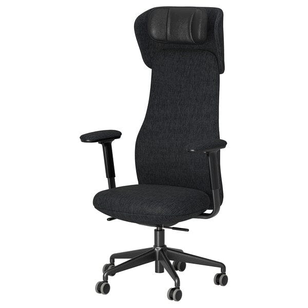 Ikea GRÖNFJÄLL - Headrest, Letafors grey/black