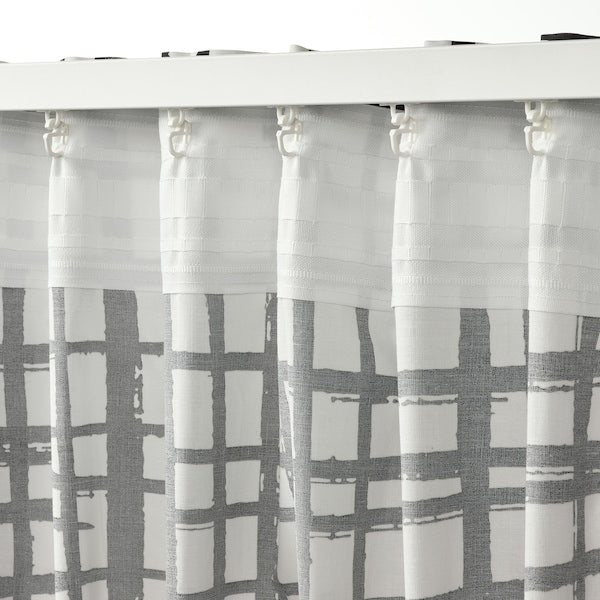 GRÖNKATTFOT - Tent, 2 sheets, white/black,145x300 cm