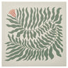 GRÖNMES picture, checkered flower, 56x56 cm