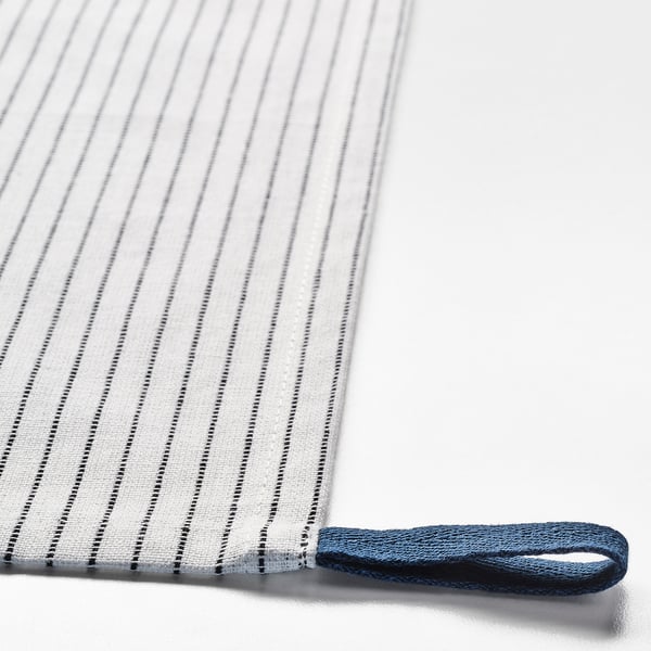 GRUPPERA napkin, white/black
