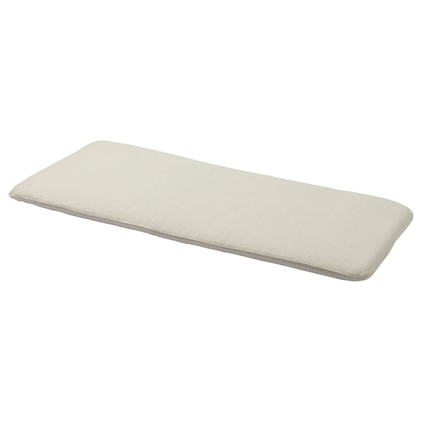 GRYTTOM cushion, Gransel natural, 102x42 cm