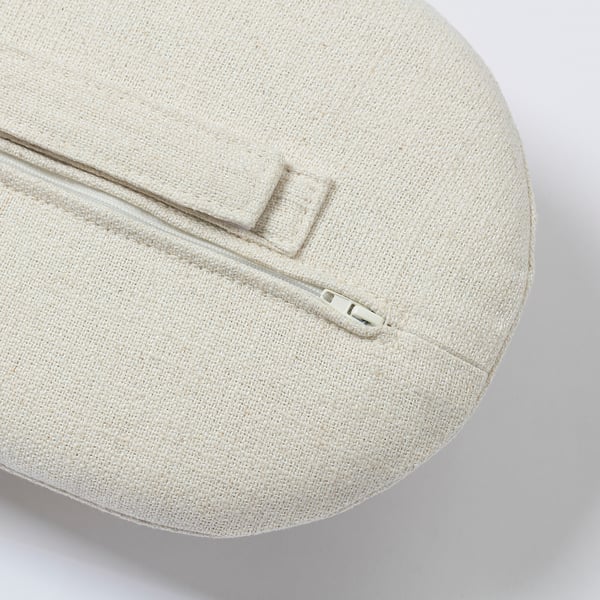 GRYTTOM - Cushion set, Gransel natural,52x52/37x21 cm