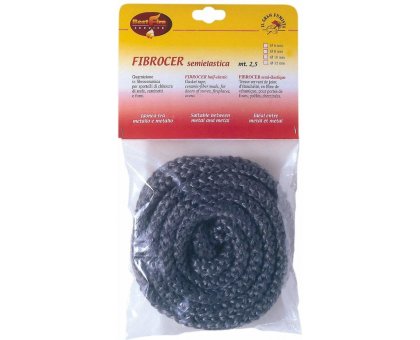 Fibrocer semi-elastic sealing rope, 2.5 m, type D