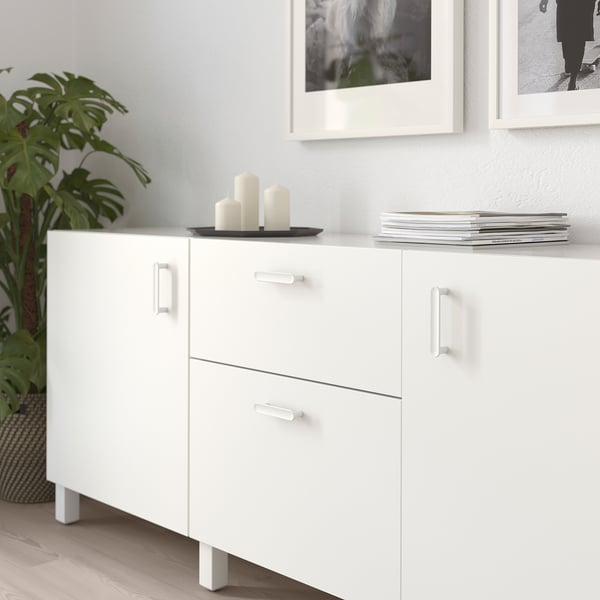 GUBBARP - GUBBARP Handle, white, 116 mm