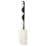 GUBBRÖRA rubber spatula, black/white, 25 cm