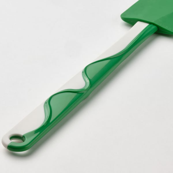 GUBBRÖRA rubber spatula, green/white