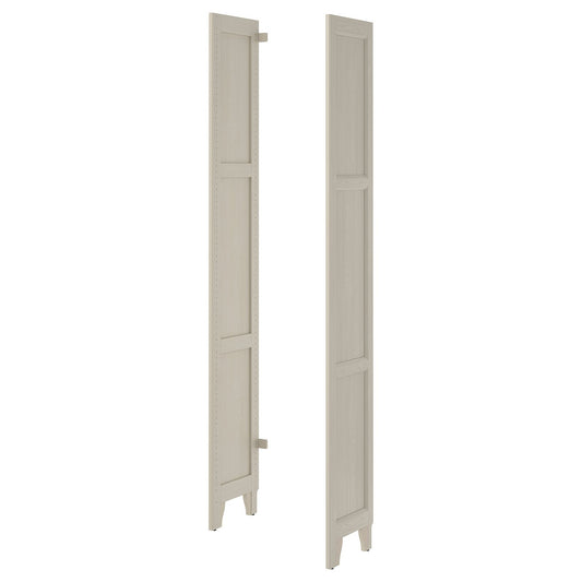 GULDDRAGARE side panel, left + right beige, 35x216 cm, 2 pack