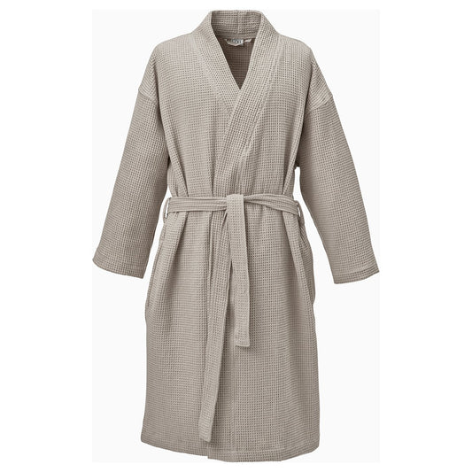 GULDLÖNN bath robe, beige, L/XL