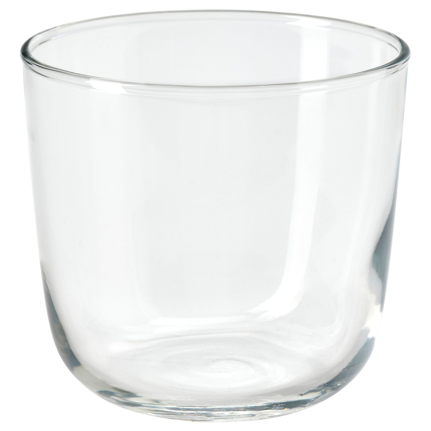 GULDMOLLY glass, clear glass