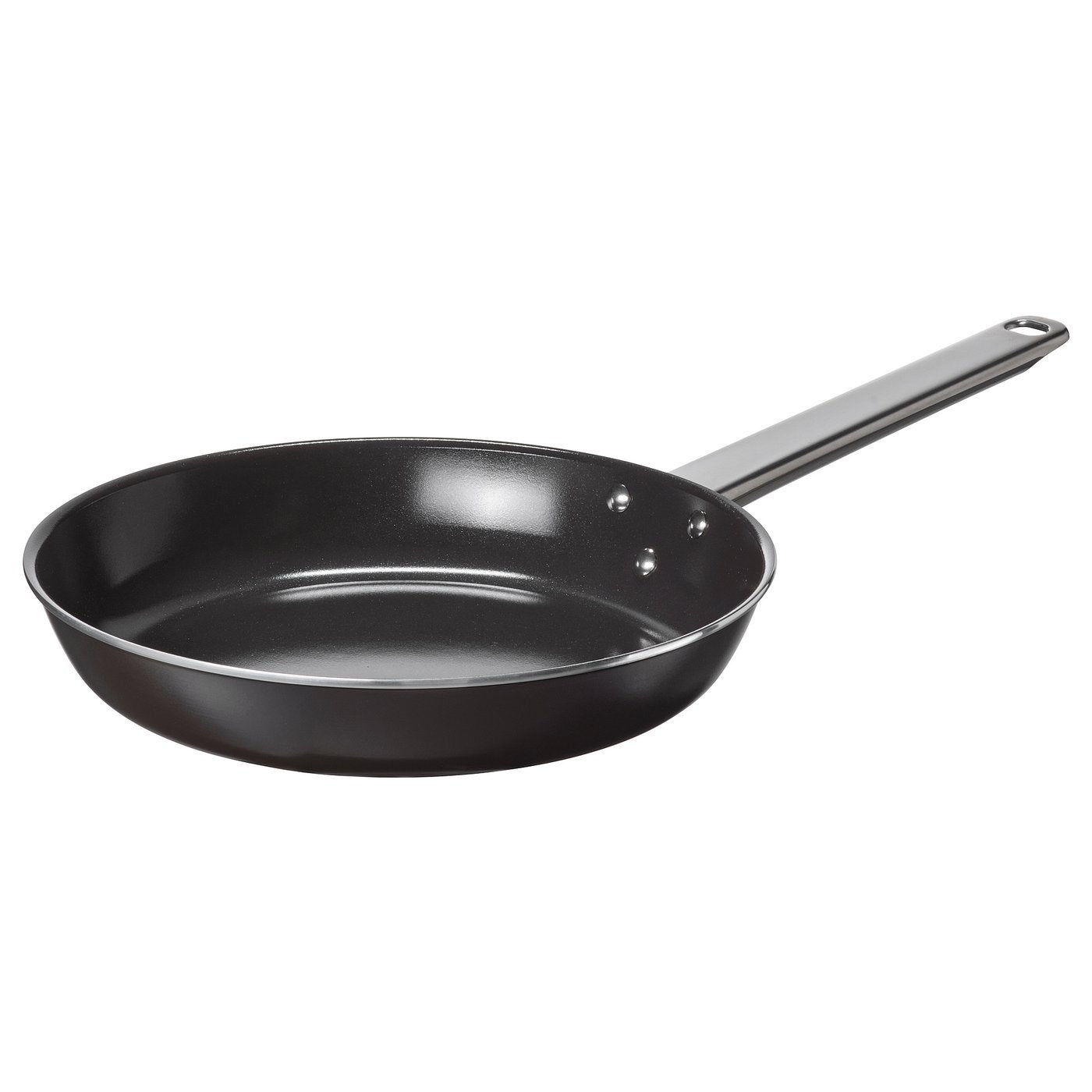 GULDÖRING frying pan, non-stick coating stainless steel/black-grey, 24 cm