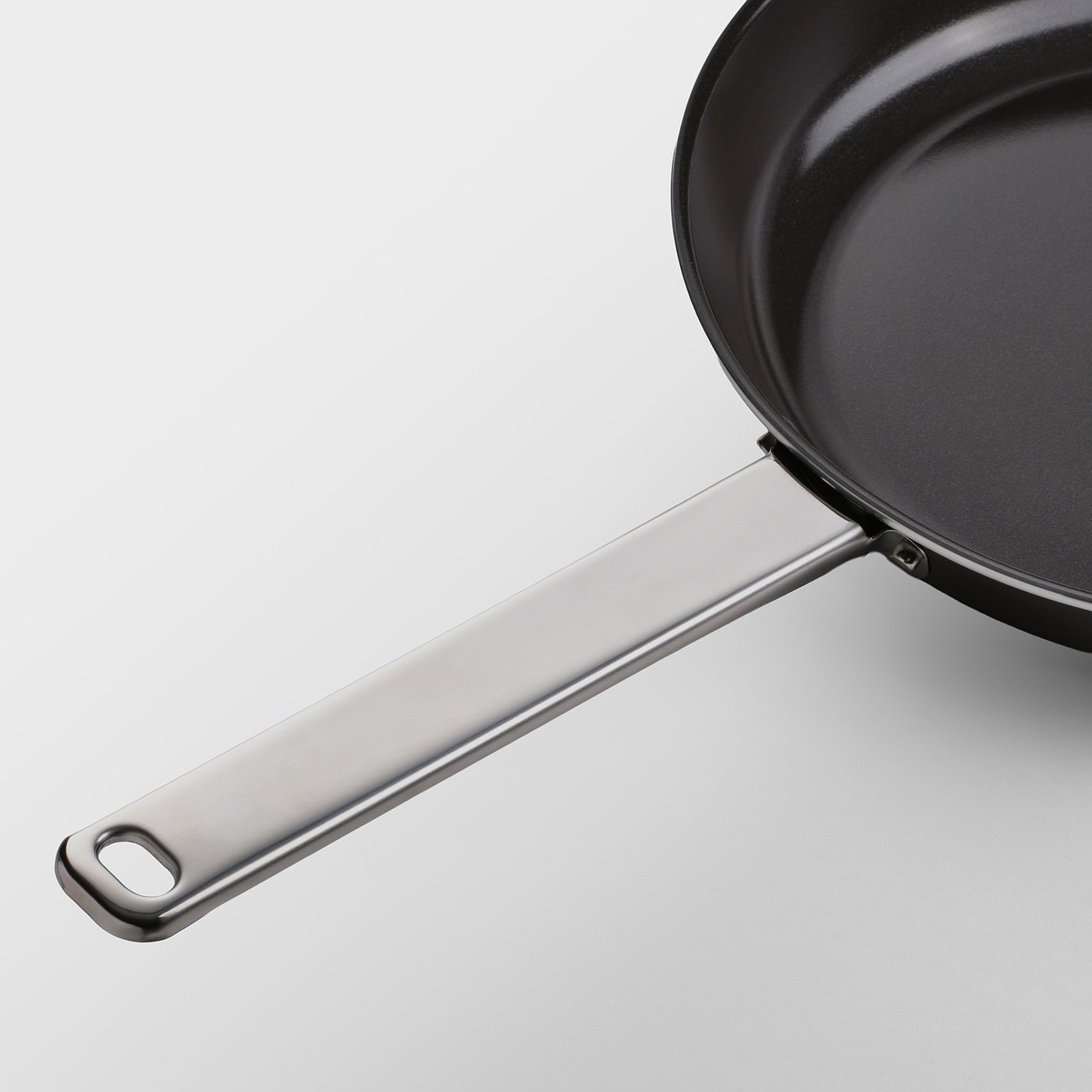 GULDÖRING frying pan, non-stick coating stainless steel/black-grey, 24 cm
