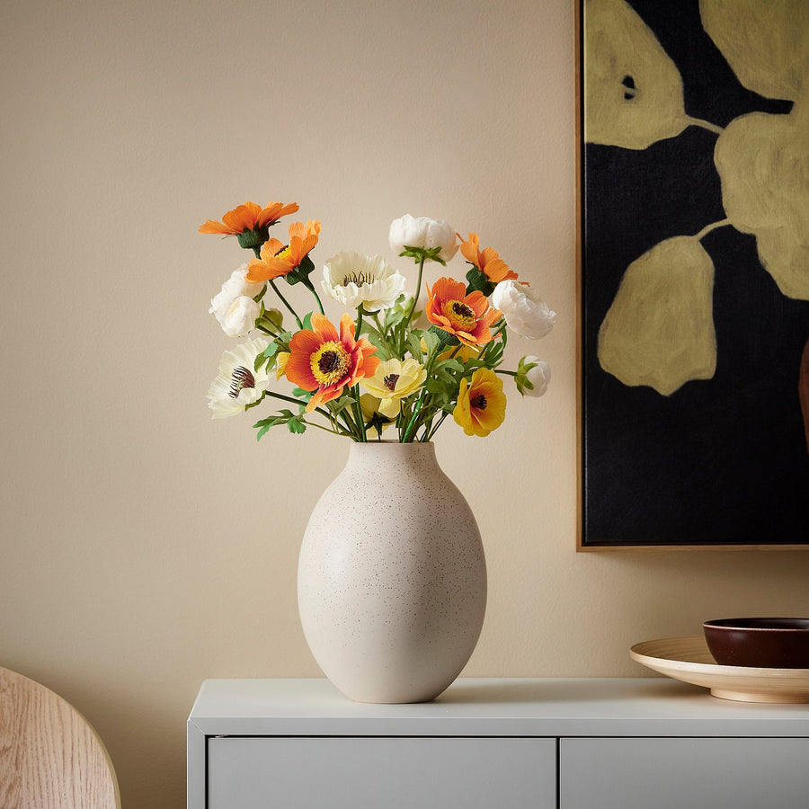 GULDSPETT artificial flower, paper/marigold orange, 50 cm