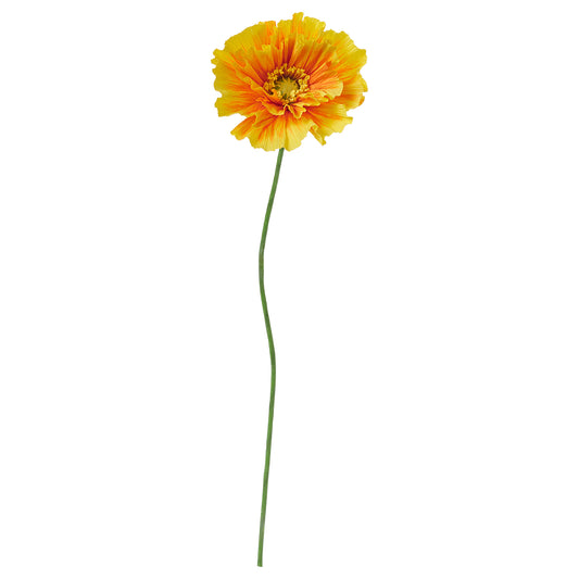 GULDSPETT artificial flower, paper/Poppy orange