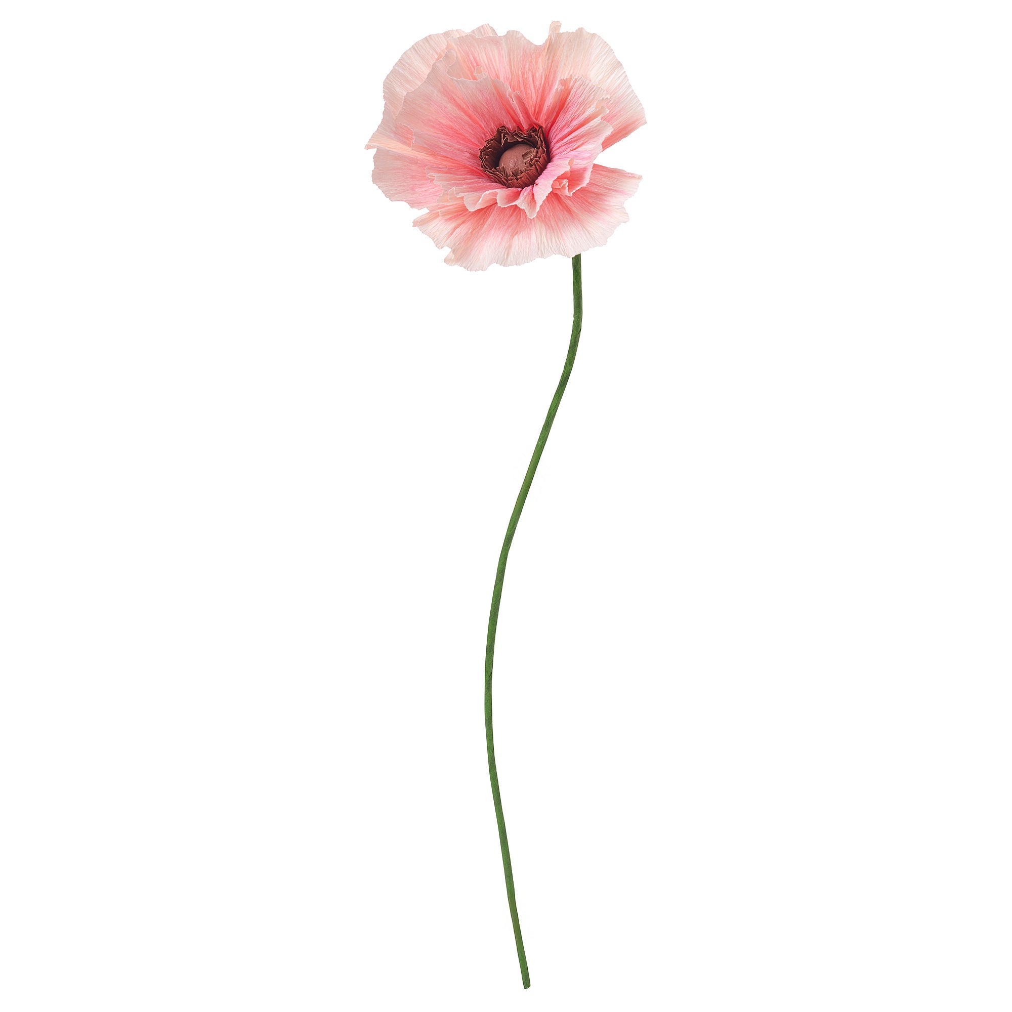 GULDSPETT artificial flower, paper/Poppy pink, 40 cm